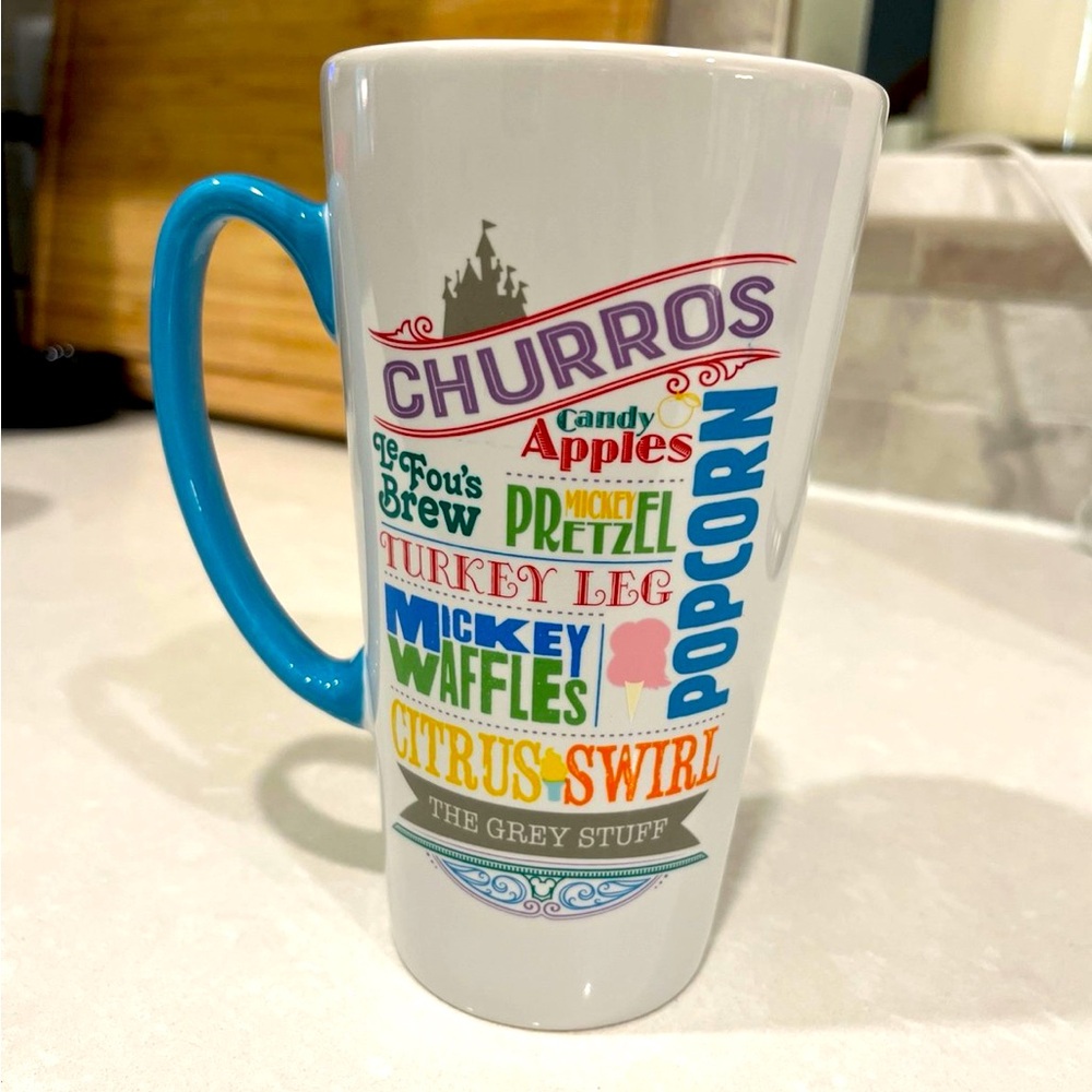 Like New 16 oz ceramic Disney Snacks Mug. 16 oz - Like New Condition!